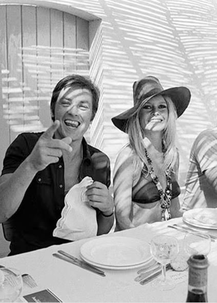 Στο Σαν Τροπέ το 1968 / Instagram