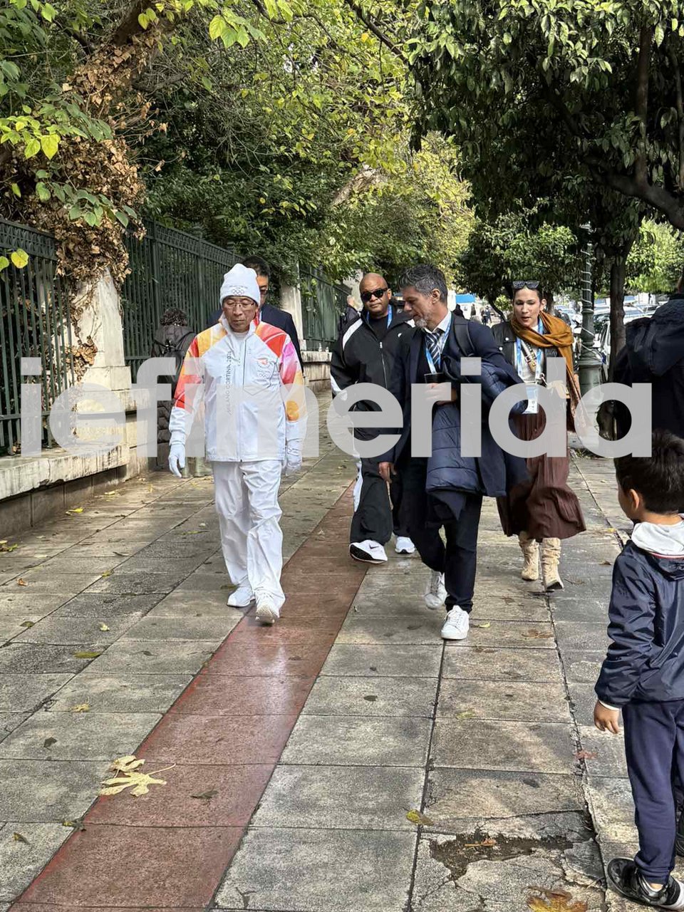 Ο Πάτρικ Σούν στην Ηρώδου Αττικού