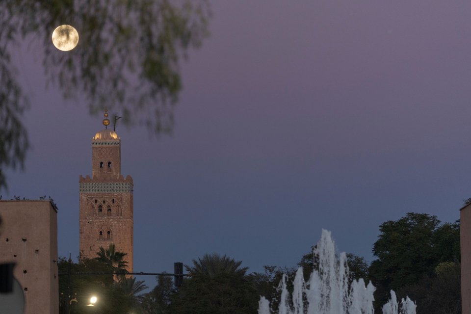 Η υπερπανσέληνος στο Μαρακές στο Μαρόκο / AP  