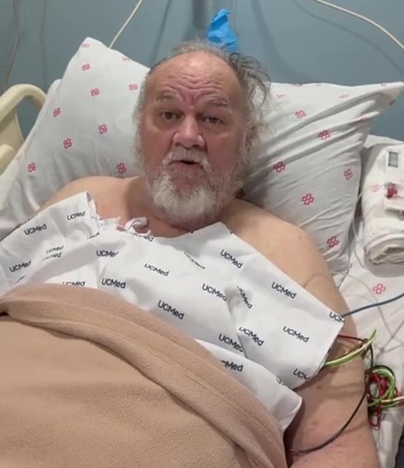 Ο Τόμας Μαρκλ στο νοσοκομείο