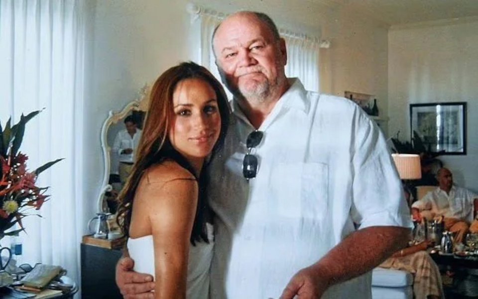 Η Μέγκαν Μαρκλ με τον πατέρα της