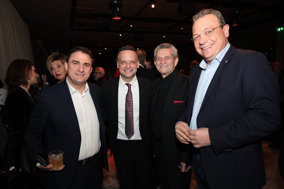 Κώστας Τσουκαλάς, Χάρης Δούκας, Γιώργος Μαργαρίτης και Σωκράτης Φάμελλος