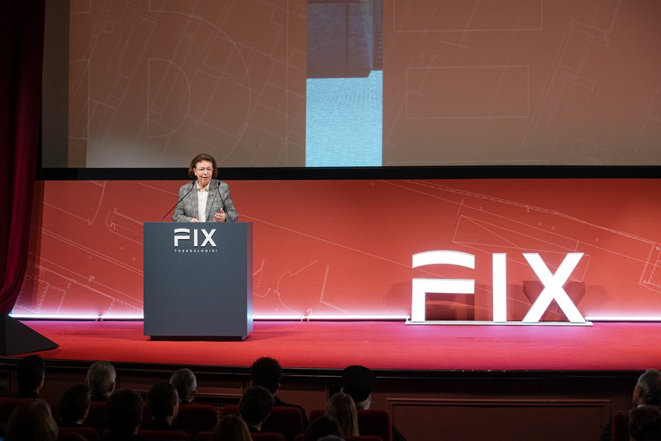 Η Υπουργός Πολιτισμού, Λίνα Μενδώνη 