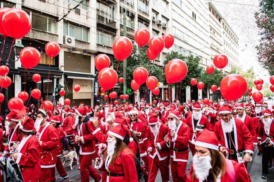 Athens Santa Run 2025, το πιο γιορτινό δρομικό δρώμενο της πόλης