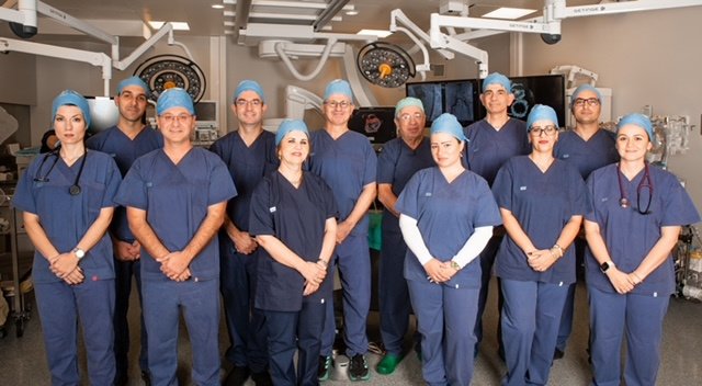 Η ομάδα του τμήματος Διαδερμικών Βαλβίδων 