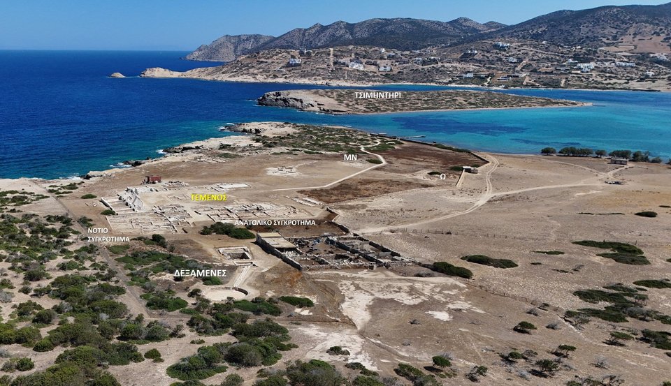 Αεροφωτογραφία της Θέσης Μάντρα, Δεσποτικό