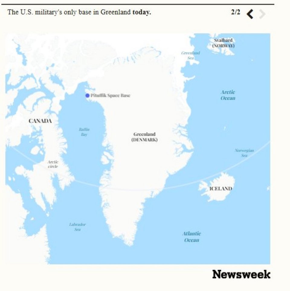Η αεροπορική βάση των ΗΠΑ στην Γροιλανδία