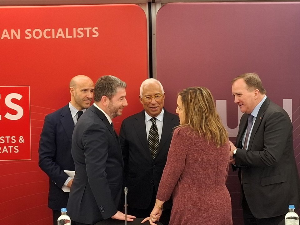 Ο Νίκος Ανδρουλάκης στη προσύνοδο των Σοσιαλιστών ηγετών, στις Βρυξέλλες 