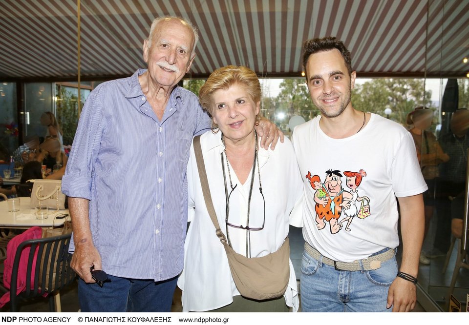 Ο Γιώργος Παπαδάκης με τη σύζυγό του, Τίνα στην τελευταία τους κοινή εμφάνιση 