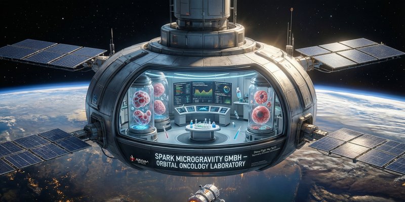 Σε μια δημόσια συζήτηση με τίτλο «Curing cancer in space» στο Frontiers Science House στο Νταβός, η γερμανική SPARK Microgravity GmbH παρουσίασε σχέδια για τη δημιουργία του πρώτου, αποκλειστικά αφιερωμένου, εμπορικού εργαστηρίου ογκολογικής έρευνας σε τροχιά χαμηλής γης / SPARK MICROGRAVITY GMBH