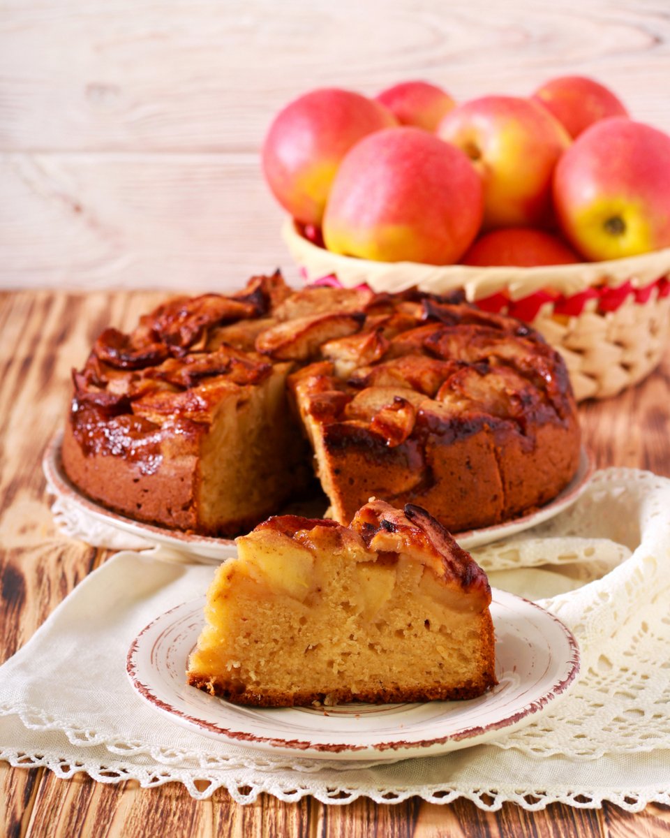 Ανάποδη μηλόπιτα κέικ / Φωτογραφία: Shutterstock