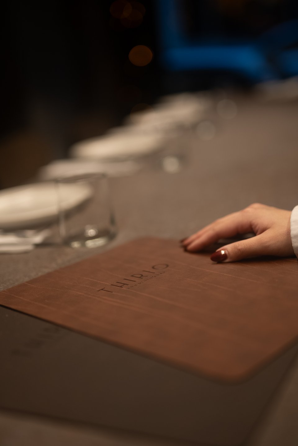  Το μενού στο Thirio / Φωτογραφία: Πάνος Ηλιόπουλος