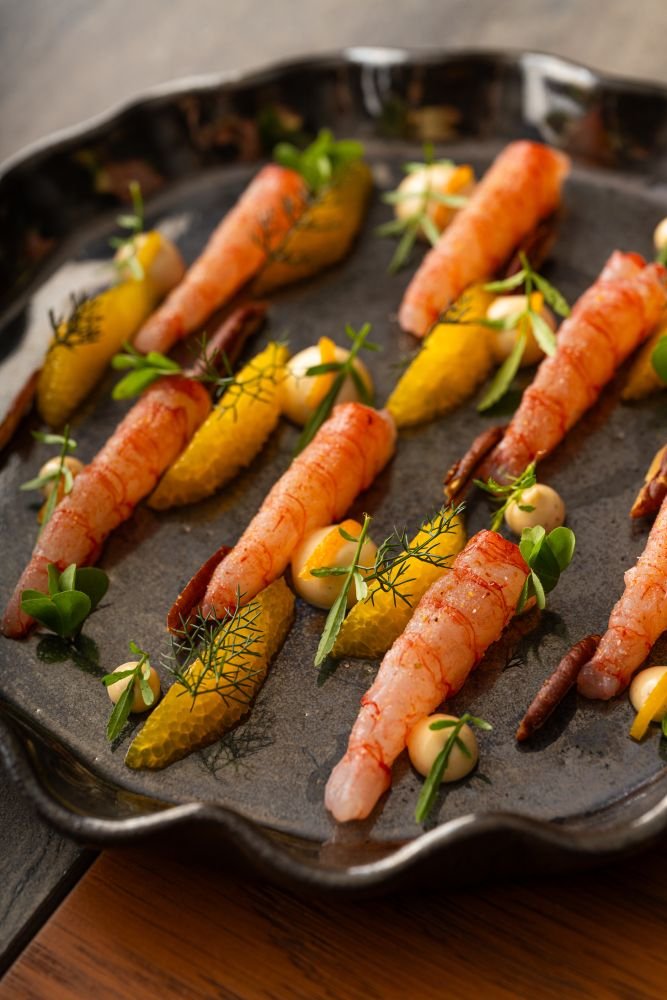 Το μενού στο Amphibian αλλάζει, προσαρμόζεται και ακολουθεί τις εποχές και τη διαθεσιμότητα της πρώτης ύλης