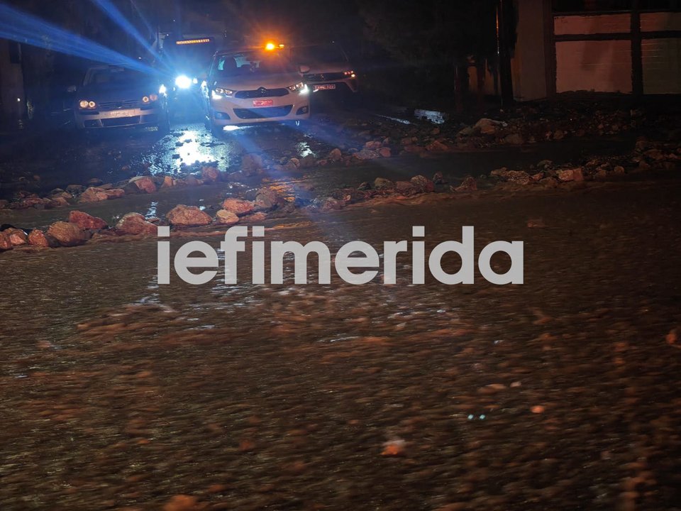 Ο χείμαρρος που παρέσυρε τη γυναίκα