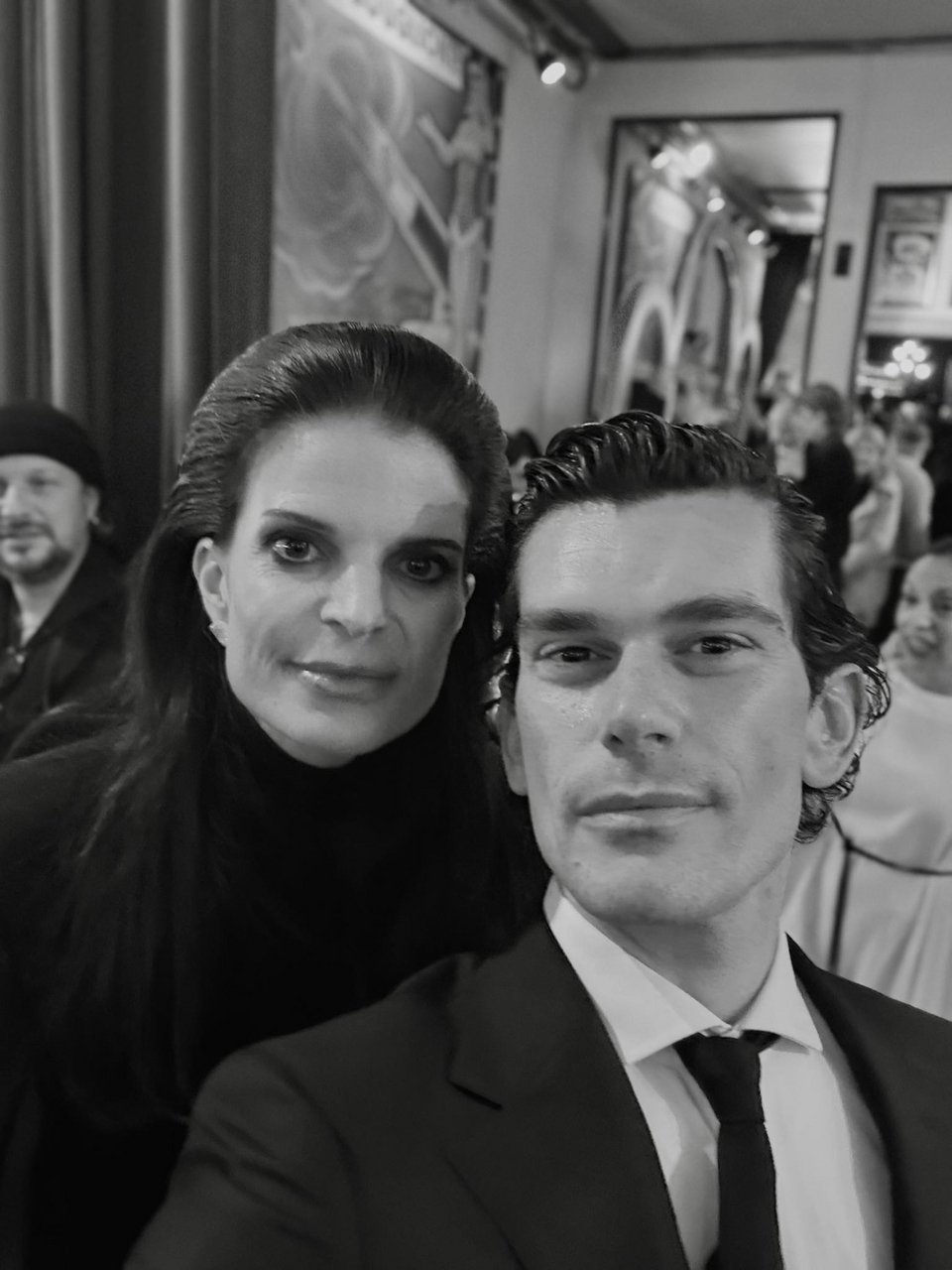 H Αθηνά Ωνάση με τον Πλάτων Παπαγιαννόπουλο