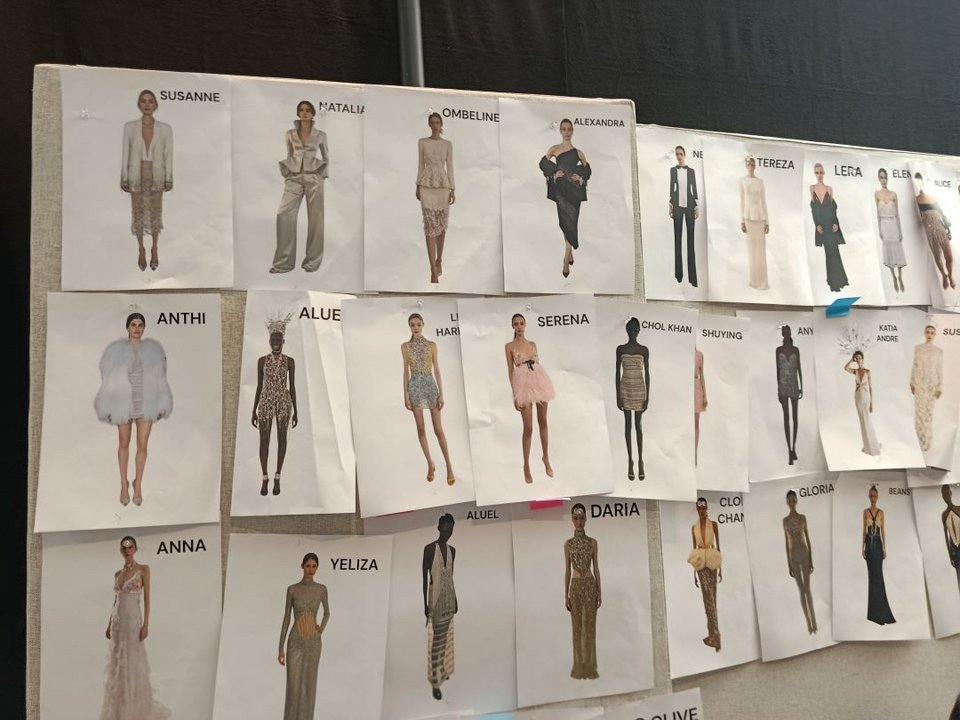 Τα ονόματα των μοντέλων με τις δημιουργίες της Ελληνίδας σχεδιάστριας