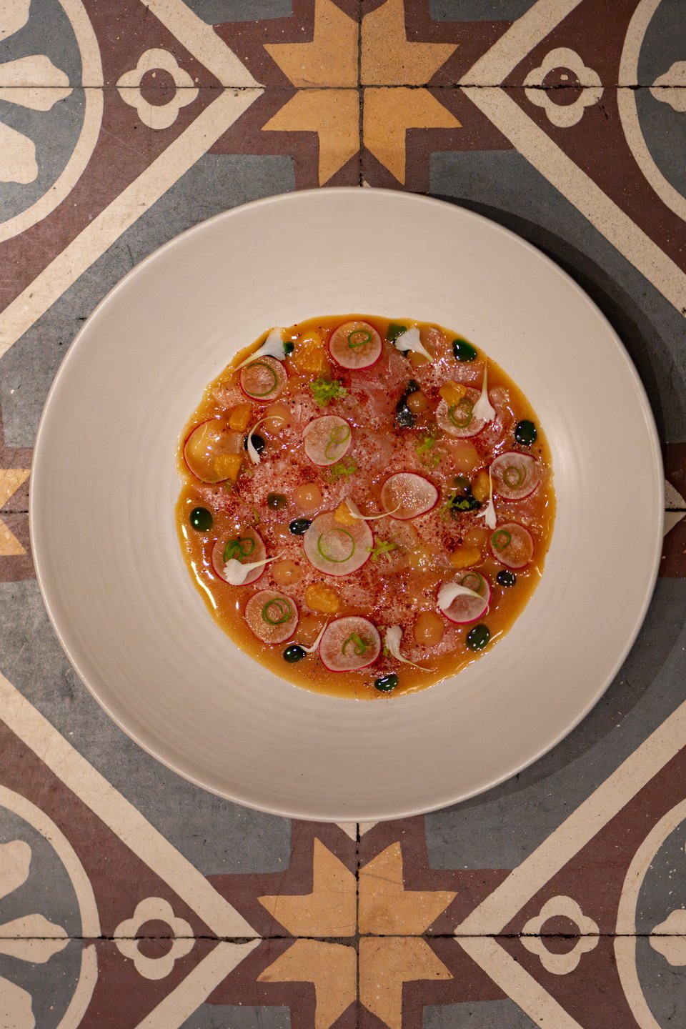 Καρπάτσιο Μαγιάτικου / Φωτογραφία: Monzù