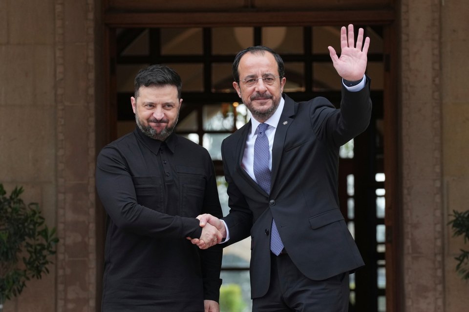 Στην Κύπρο ο Βολοντίμιρ Ζελένσκι / apimages 