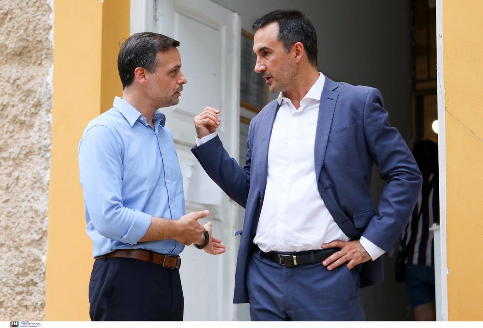 Χάρης Δούκας - Αλέξης Χαρίτσης / Φωτογραφία: INTIME