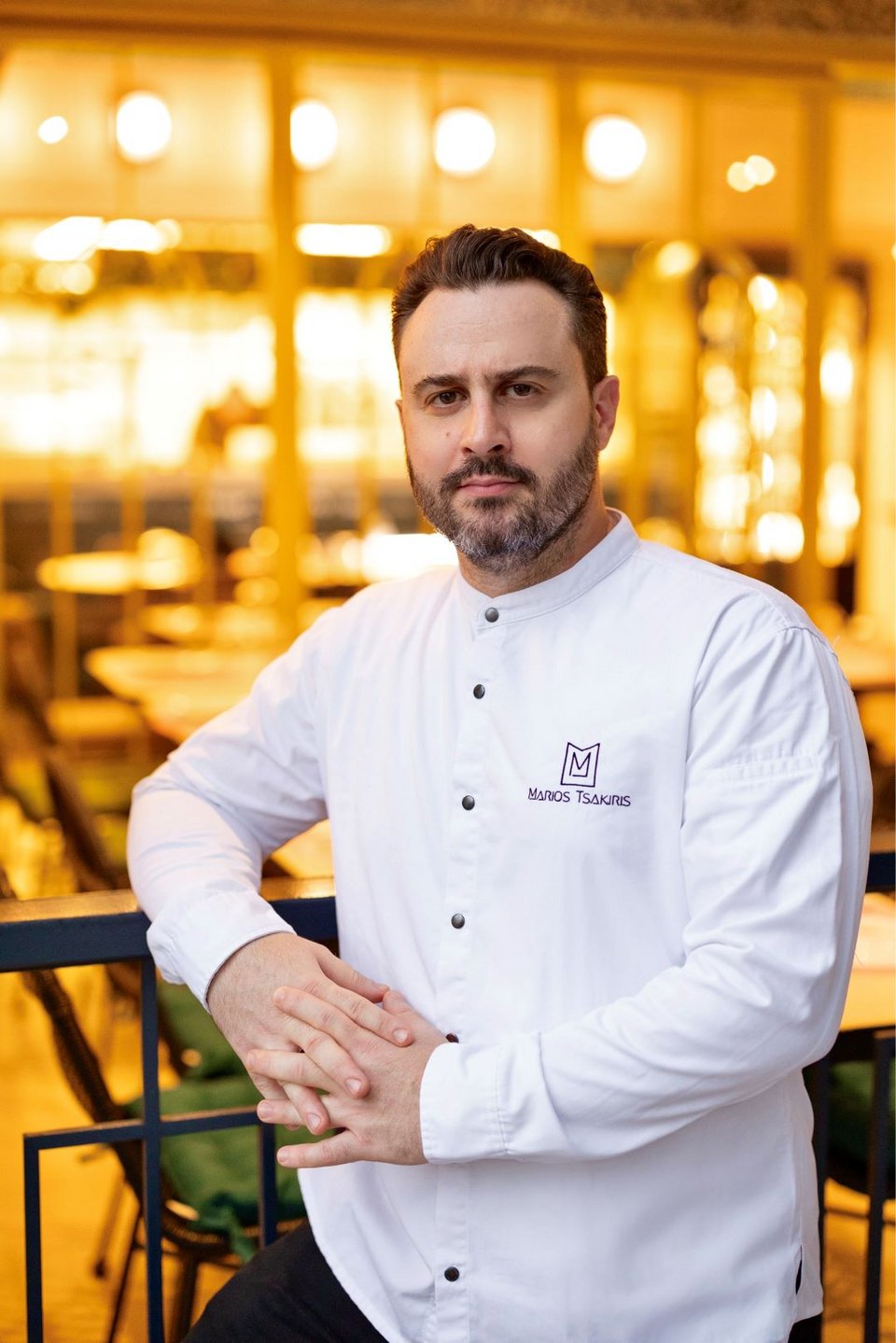 Μάριος Τσακίρης ο σεφ του ιταλικού εστιατορίου και εμπνευστής για τη gastropizza