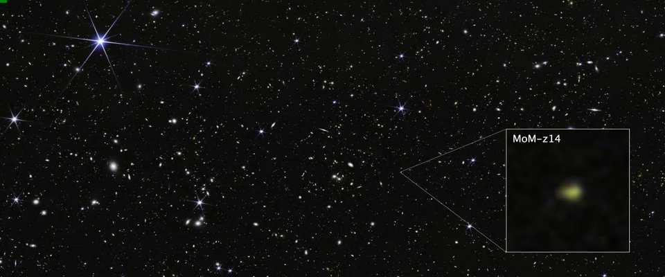 Το διαστημικό τηλεσκόπιο James Webb εντοπίζει τον πιο απομακρυσμένο και παλιό γαλαξία που έχει παρατηρηθεί ποτέ // Credit φωτογραφίας: NASA, ESA, CSA, STScI, R. Naidu (MIT), Image Processing: J. DePasquale (STScI)