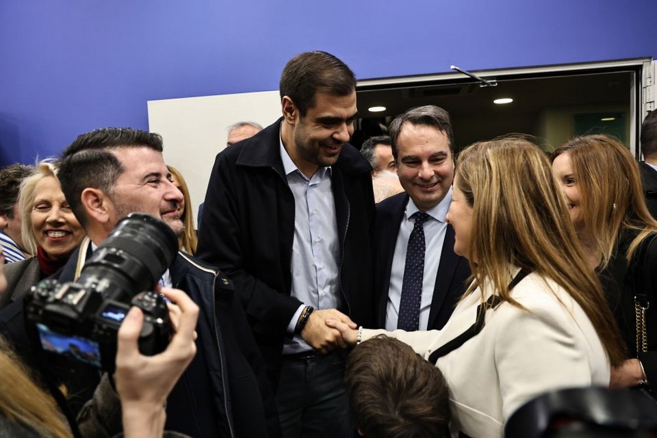 Ο υφυπουργός παρά τω Πρωθυπουργώ Παύλος Μαρινάκης