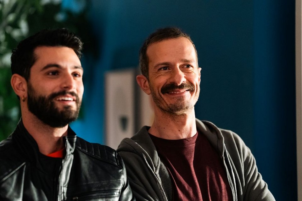 ΟΙ δύο πρωταγωνιστές 