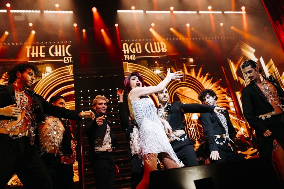 Eλενα Παπαριζου στο μιουζικαλ Σικαγο