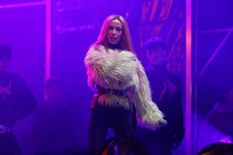 Η Ελένη Φουρέιρα στο Πεδίον του Άρεως