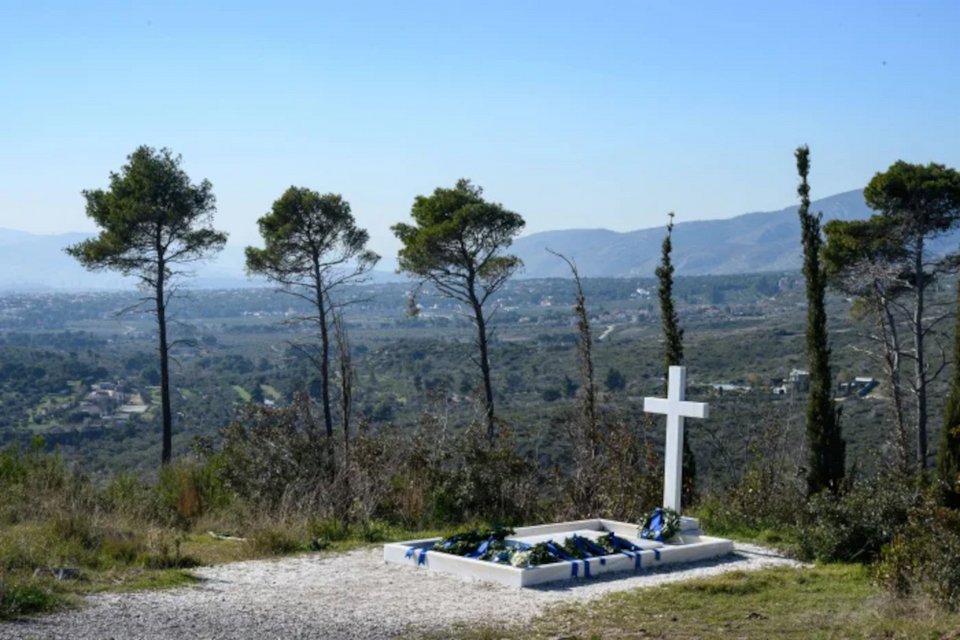 Ο τάφος του τέως βασιλιά Κωνσταντίνου
