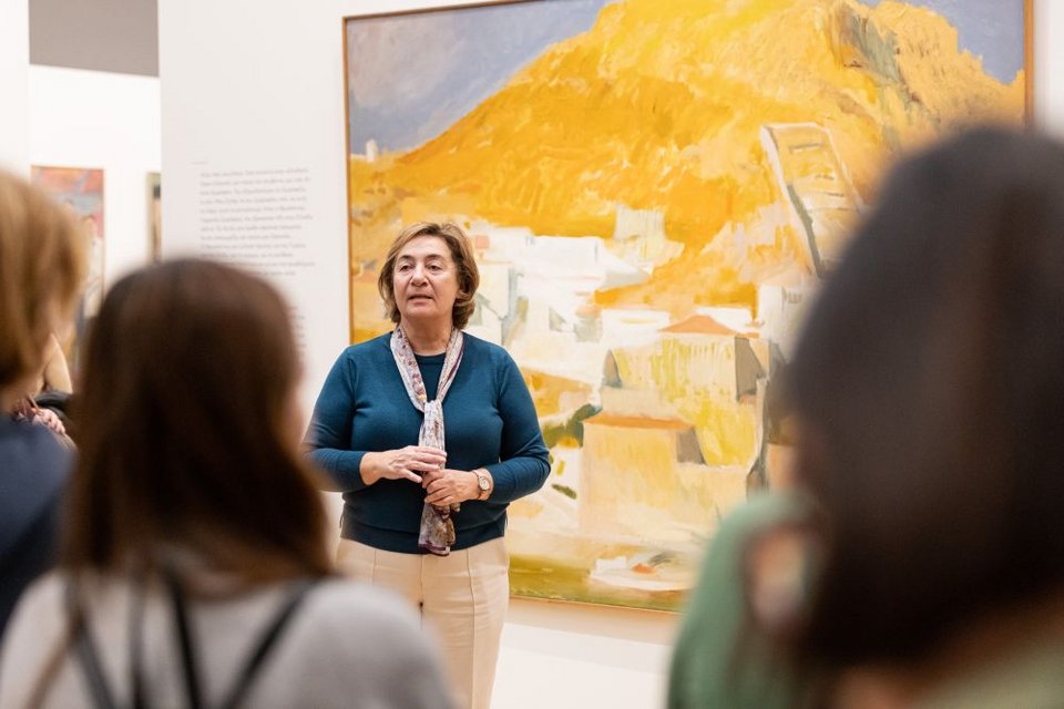 Παναγιώτης Τέτσης, Η εμμονή του βλέμματος. Η τελευταία ξενάγηση από την επιμελήτρια της έκθεσης θα πραγματοποιηθεί την Τετάρτη 7 Ιανουαρίου