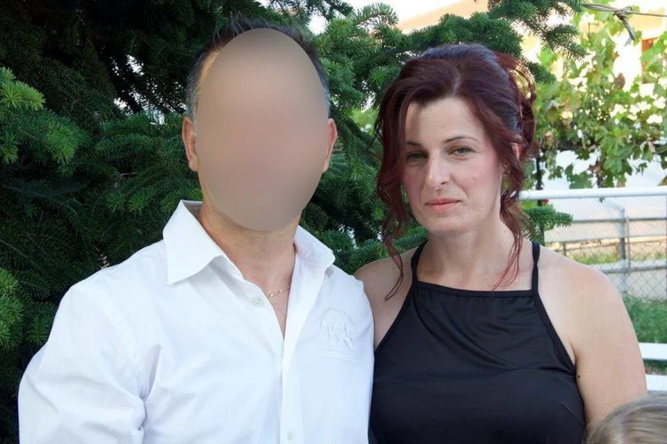 H 56χρονη Σταυρούλα με τον σύζυγό της