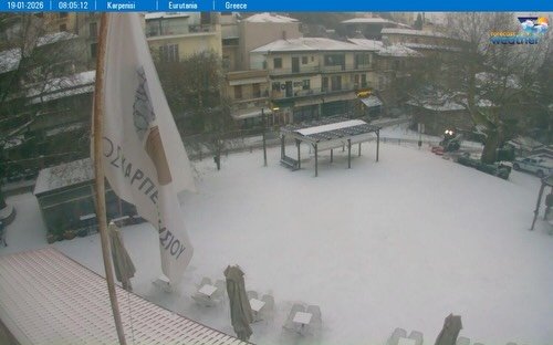 Χιόνια στο Καρπενήσι