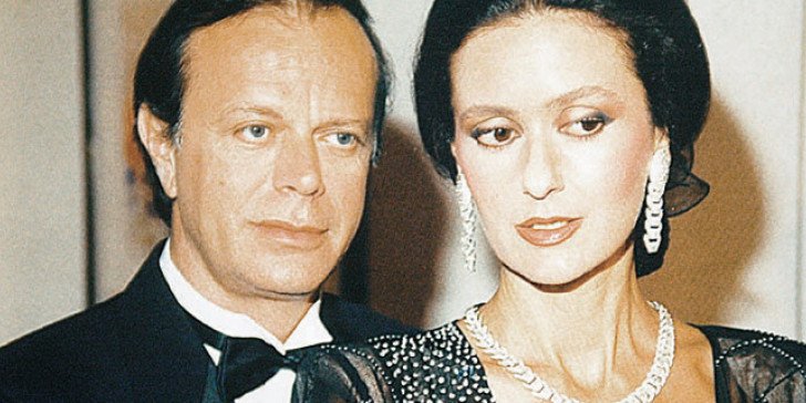 Ο Χρήστος Πολίτης «Γιάγκος Δράκος» και η Κάτια Δανδουλάκη ως «Βίρνα» στην «Λάμψη»