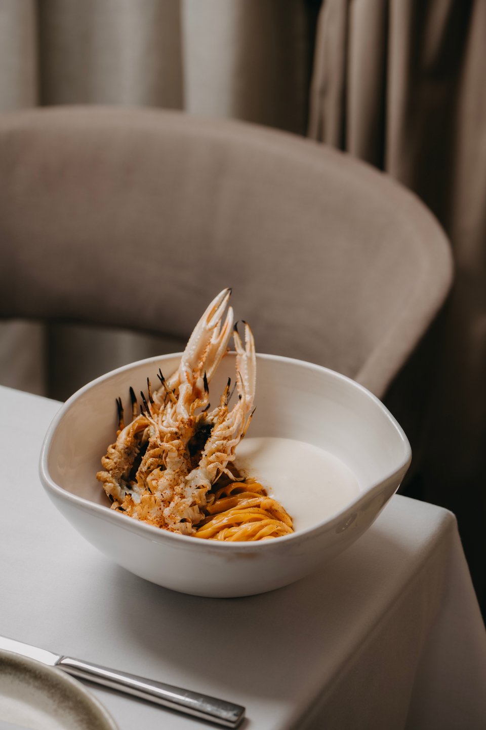 Ταλιολίνι με καραβίδες / Φωτογραφία: Monzù