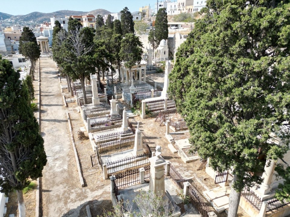 Κοιμητήριο Αγίου Γεωργίου. Γενική άποψη