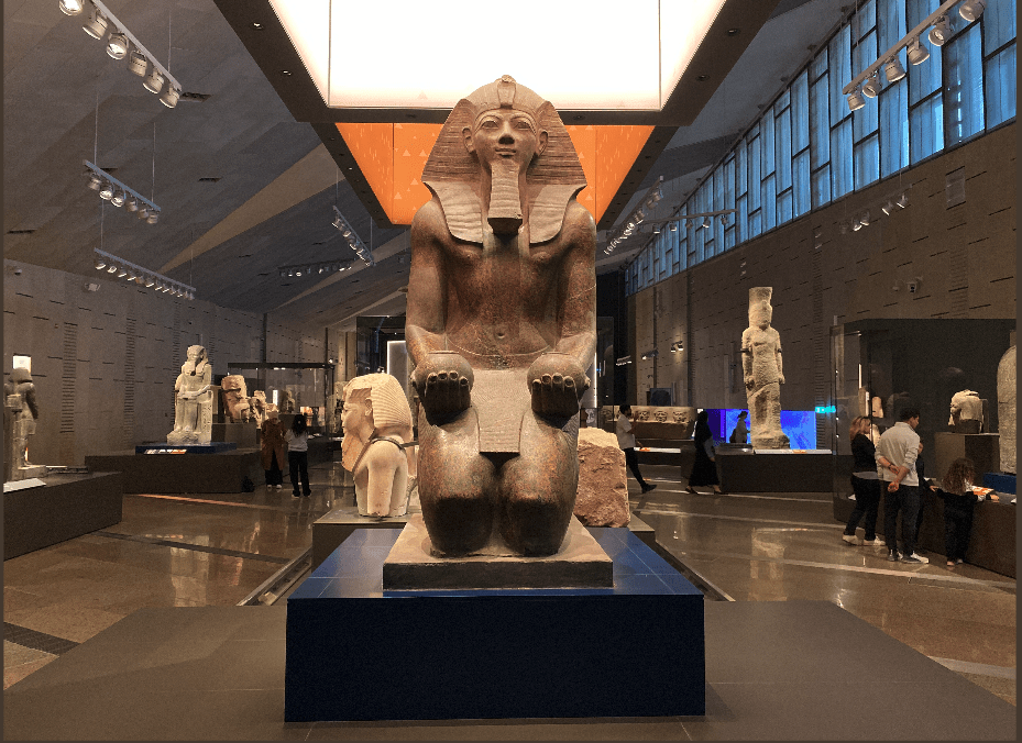 Αίθουσα του Grand Egyptian Museum (GEM)