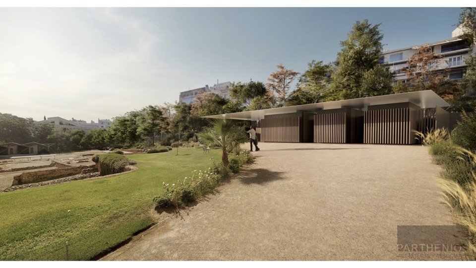 Φωτορεαλιστική απεικόνιση των περιπτέρων ψηφιακής πληροφόρησης 