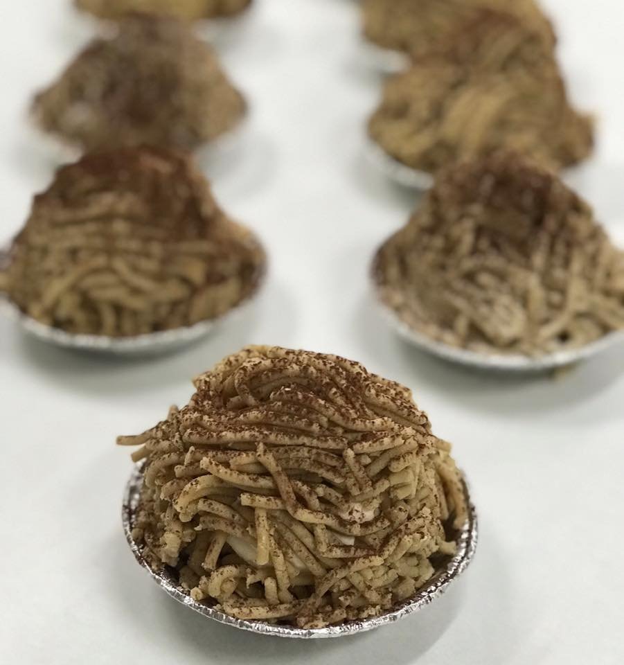 Η μαρέγκα μαρόν του Βάρσου / Φωτογραφία: Βάρσος/Facebook