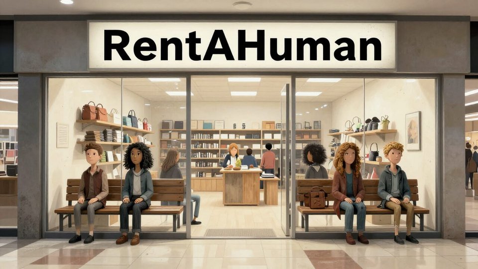 Η ιδέα παρουσιάζεται σαν ένα είδος αγοράς υπηρεσιών, μόνο που, αντί για άνθρωπο-πελάτη που αναθέτει σε άνθρωπο-επαγγελματία, στη θέση του «εργοδότη» μπαίνει ένας ψηφιακός πράκτορας: ένα λογισμικό αναθέτει και ζητά από ανθρώπους να κάνουν ό,τι εκείνο δεν μπορεί να κάνει μόνο του / MIDJOURNEY