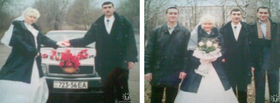 Στιγμιότυπα από τον γάμο του Μιχαήλ με την Ιλόνα