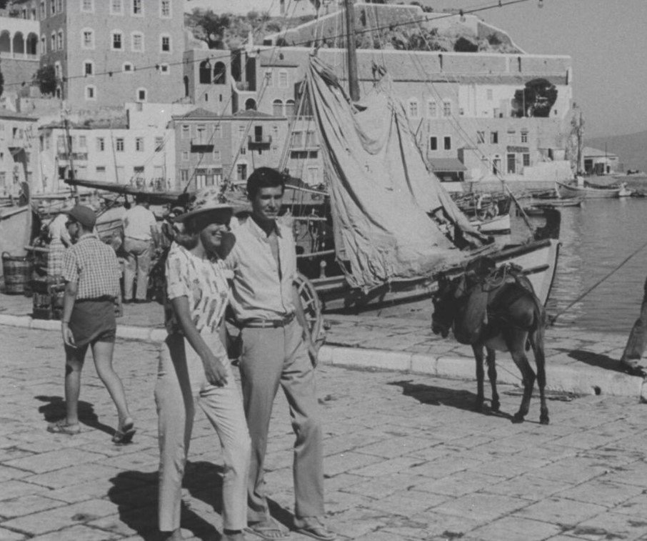 Μελίνα Μερκούρη και Άντονι Χόπκινς στην Ύδρα / INSTAGRAM