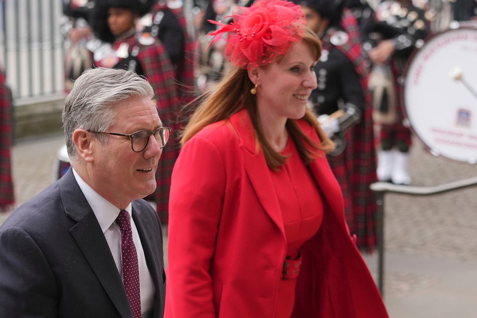 Ο Κιρ Στάρμερ με την πρώην αντιπρόεδρο της κυβέρνησης των Εργατικών, Άντζελα Ρέινερ