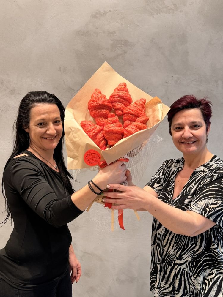 Ενα μπουκέτο κρουασαν!