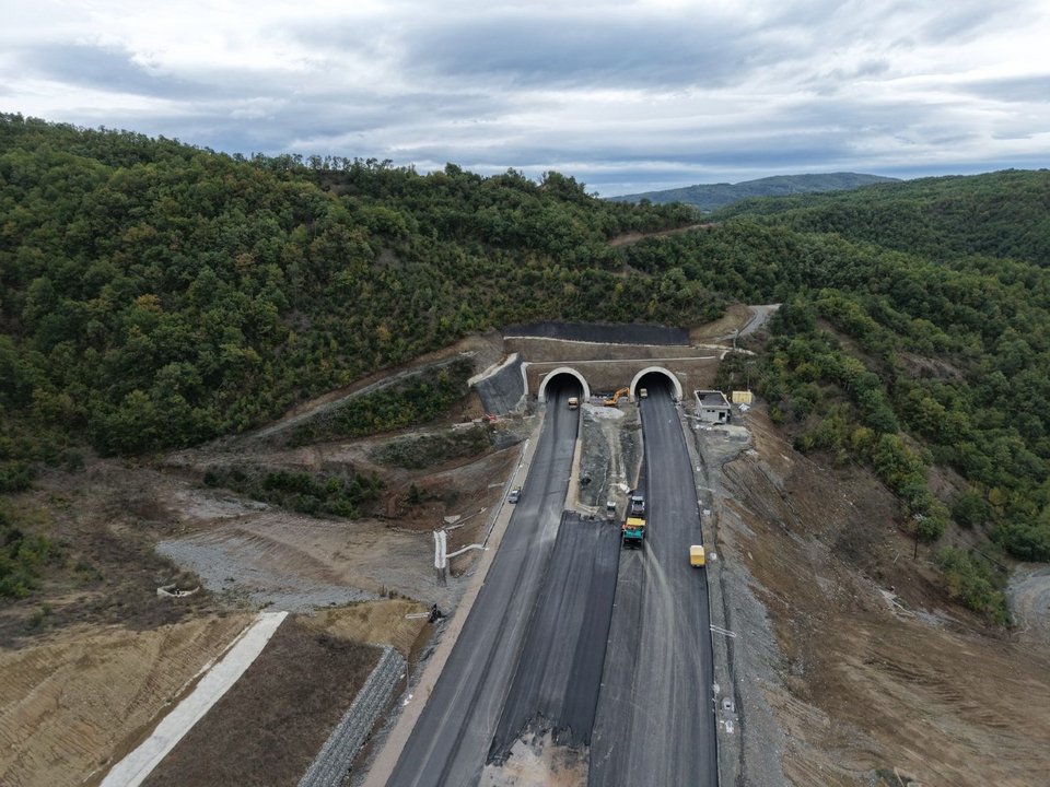 Κατασκευή αυτοκινητόδρομου Κεντρικής Ελλάδος, Ε-65,Γρεβενά /Φωτογραφία: Υπουργείο Υποδομών και Μεταφορών 