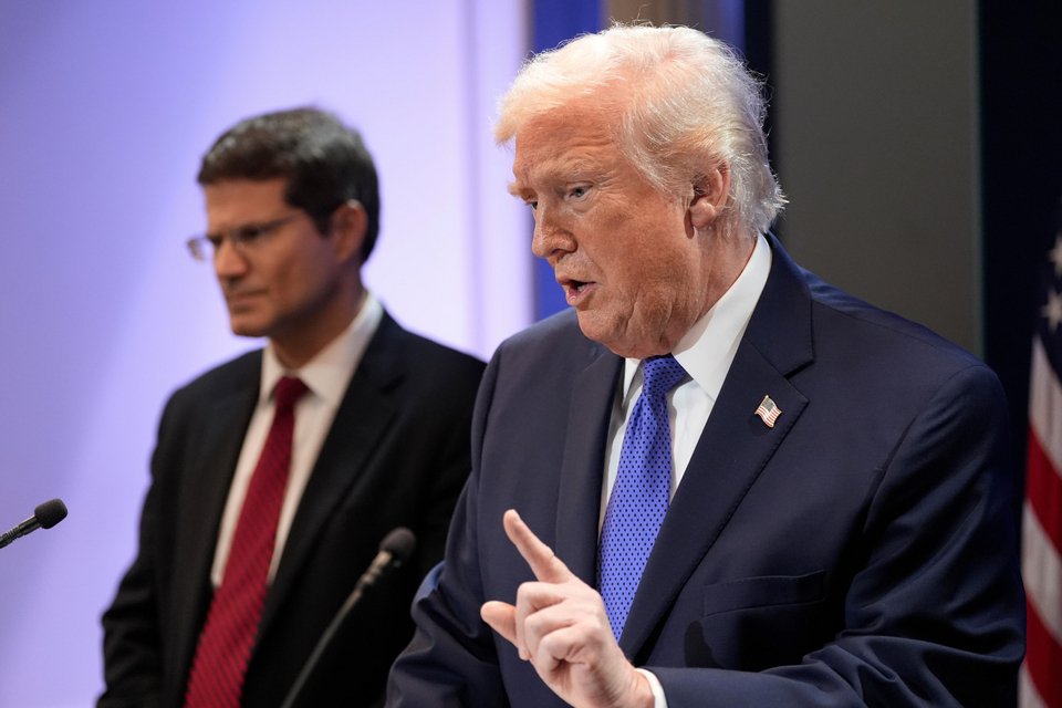 Ο Τραμπ σε συνέντευξη Τύπου