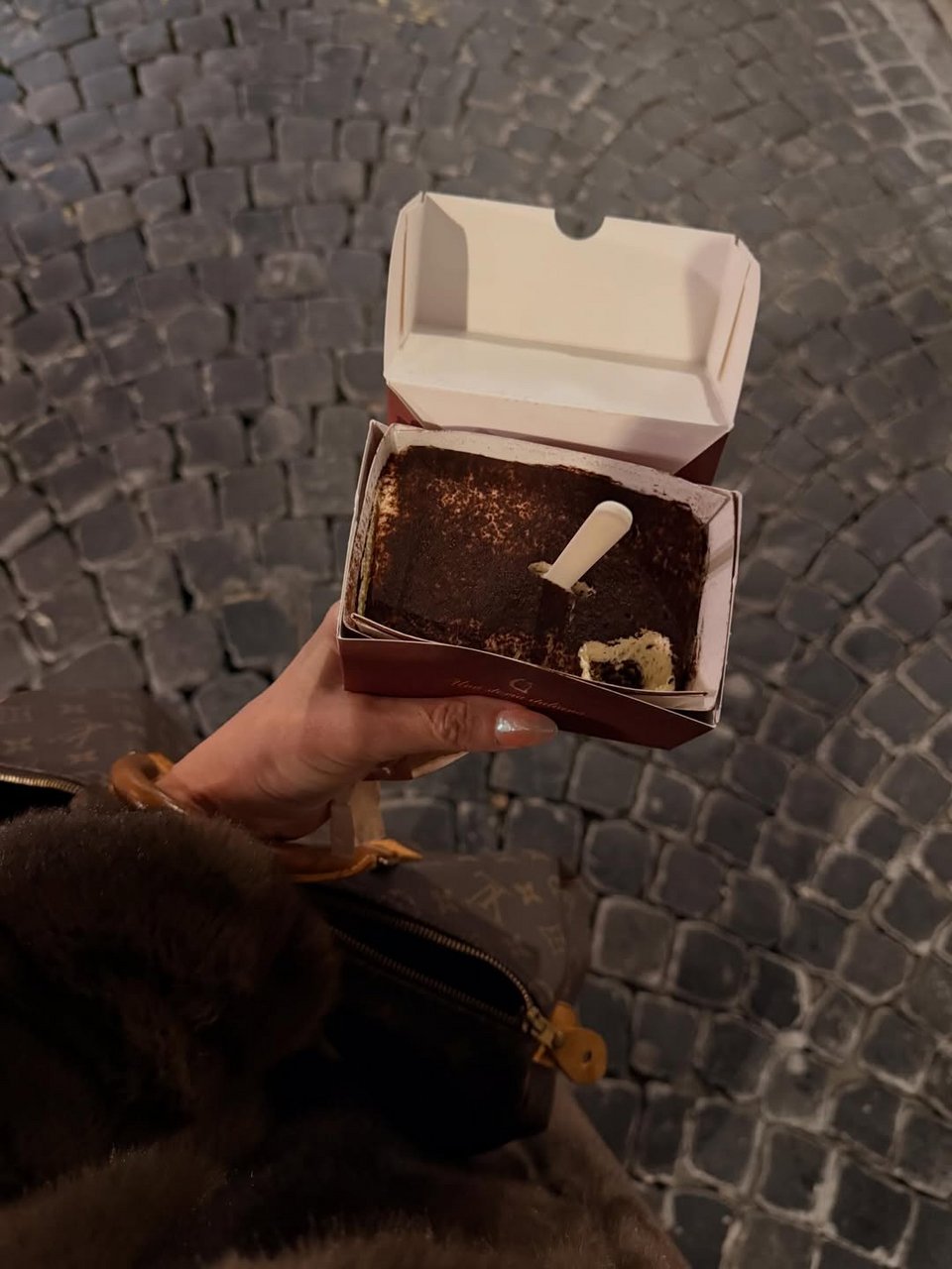 Η Φαίη Σκορδά με τον σύντροφό της στο τελευταίο ταξίδι τους στη Ρώμη