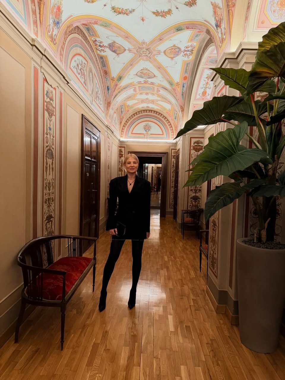 Η Φαίη Σκορδά με τον σύντροφό της στο τελευταίο ταξίδι τους στη Ρώμη