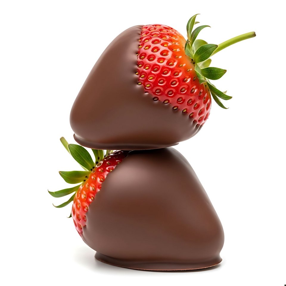 φραουλες με σοκολάτα
