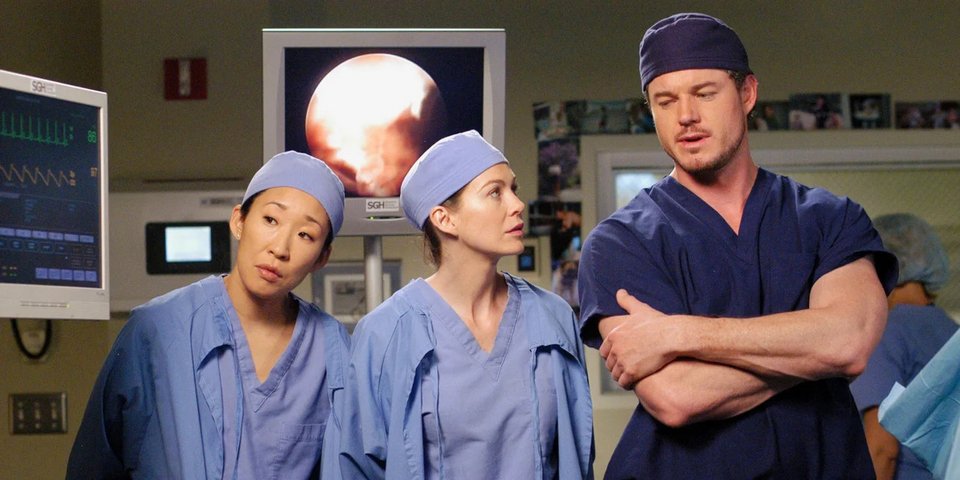 Ο Έρικ Ντέιν στη σειρά «Grey's Anatomy» 